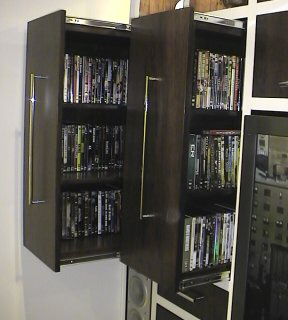 Gavetões DVDs